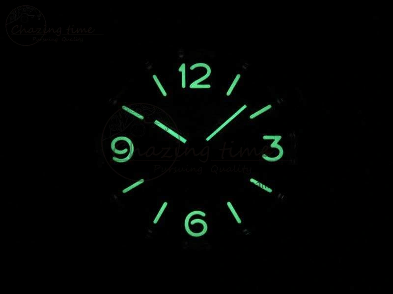 TimelessDesign PAM687 Acciaio Brevettato ZF 1:1 Best Edition Brown Dial On Brown Leather Strap P.3000 Super Clone 8434