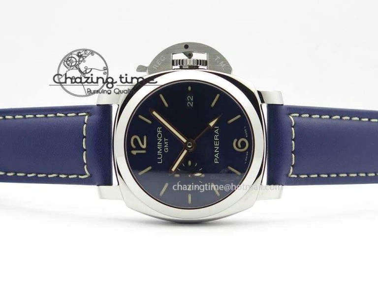 Premium PAM688 S VSF 1:1 Best Edition Blue Dial On Blue Leather Strap P.9001 Super Clone V 8446