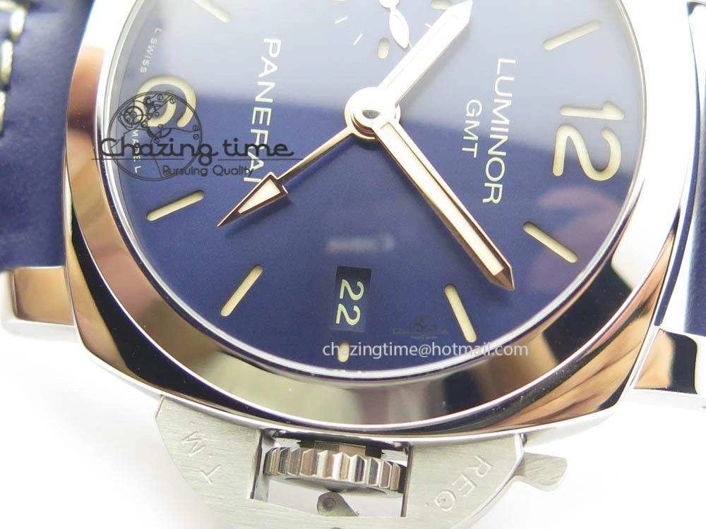 Premium PAM688 S VSF 1:1 Best Edition Blue Dial On Blue Leather Strap P.9001 Super Clone V 8446