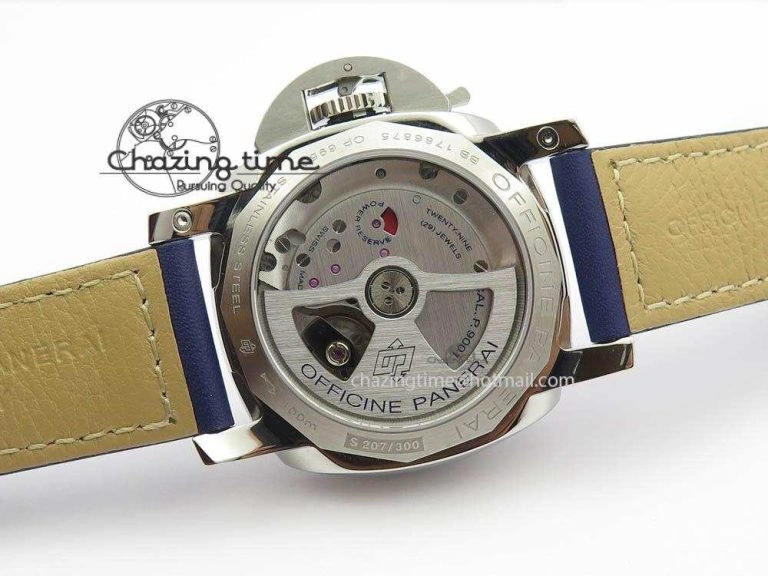 Premium PAM688 S VSF 1:1 Best Edition Blue Dial On Blue Leather Strap P.9001 Super Clone V 8446