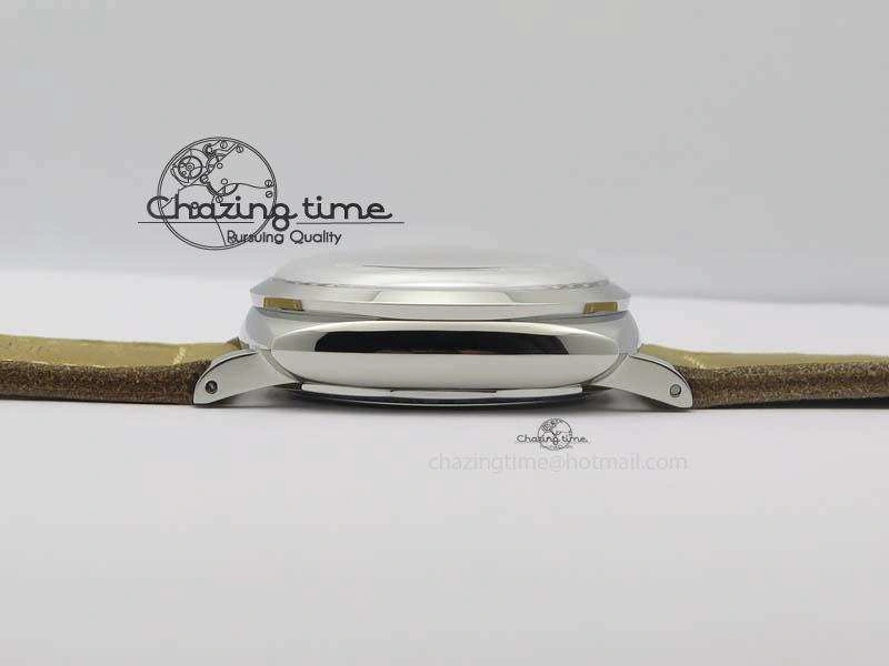 Minimalist PAM690 Q SF Best Edition Blue Dial On Brown Leather Strap P.3000 Super Clone V2 ( Sapphire ) 8479