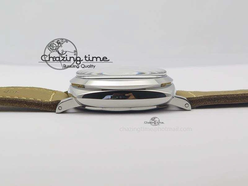 EasyMatch PAM690 Q SF Best Edition Blue Dial On Brown Leather Strap P.3000 Super Clone 8495