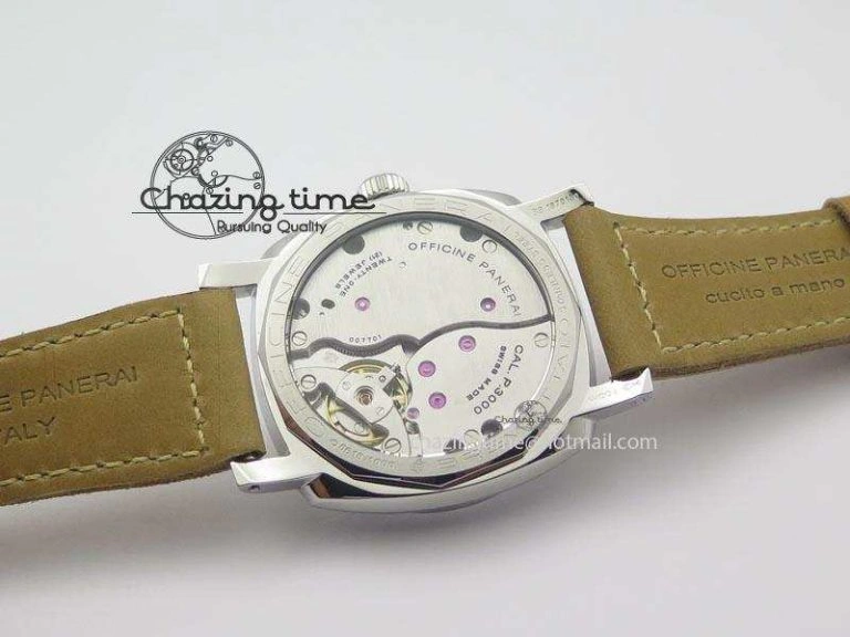 EasyMatch PAM690 Q SF Best Edition Blue Dial On Brown Leather Strap P.3000 Super Clone 8495