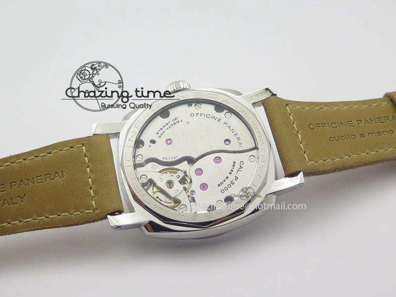 EasyMatch PAM690 Q SF Best Edition Blue Dial On Brown Leather Strap P.3000 Super Clone 8495