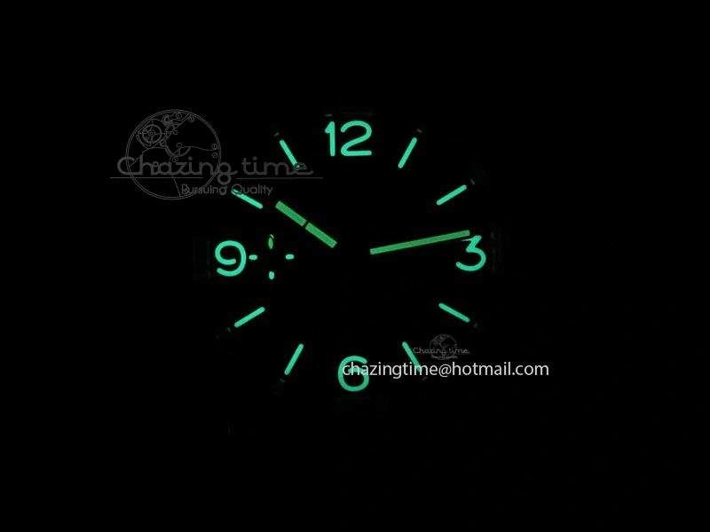 EasyMatch PAM690 Q SF Best Edition Blue Dial On Brown Leather Strap P.3000 Super Clone 8495