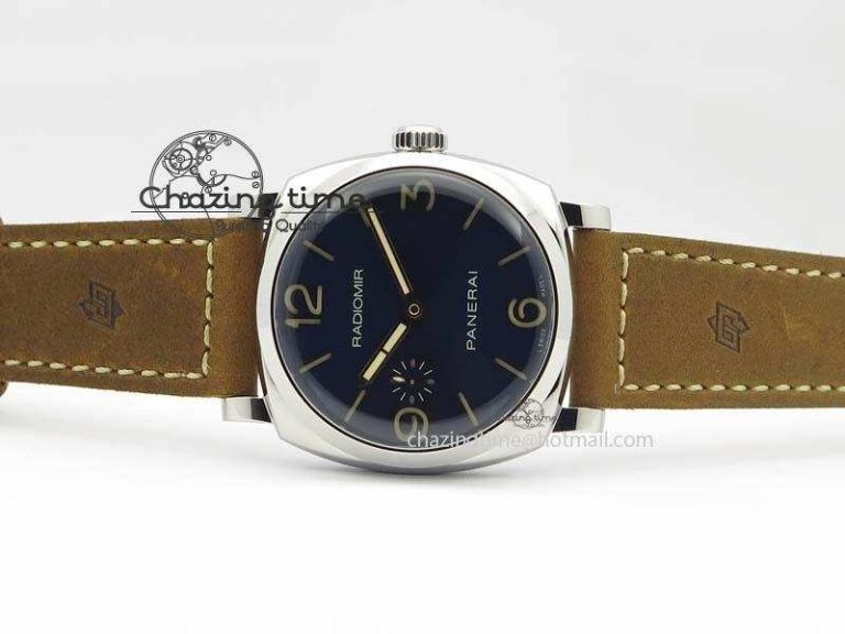 Colorful PAM690 S V6F Best Edition Blue Dial On Brown Asso Strap P 8491