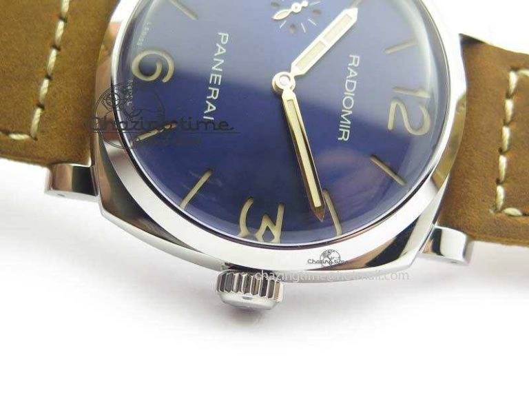 Colorful PAM690 S V6F Best Edition Blue Dial On Brown Asso Strap P 8491