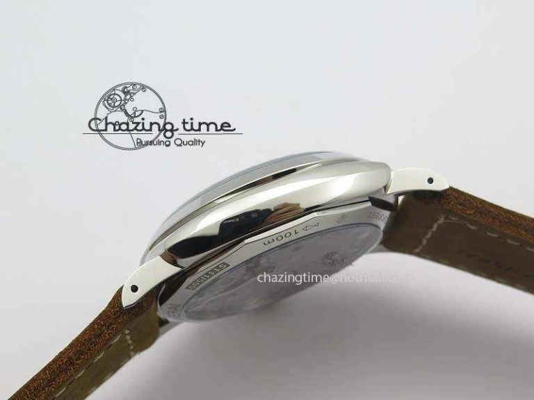 Colorful PAM690 S V6F Best Edition Blue Dial On Brown Asso Strap P 8491