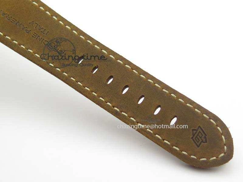 Colorful PAM690 S V6F Best Edition Blue Dial On Brown Asso Strap P 8491