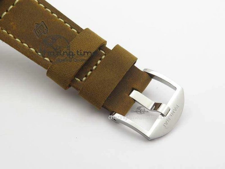 Colorful PAM690 S V6F Best Edition Blue Dial On Brown Asso Strap P 8491