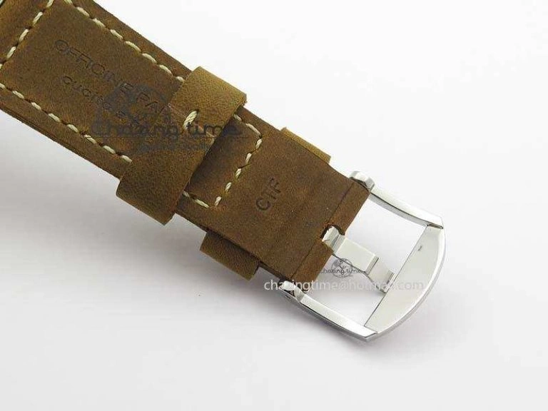 Colorful PAM690 S V6F Best Edition Blue Dial On Brown Asso Strap P 8491