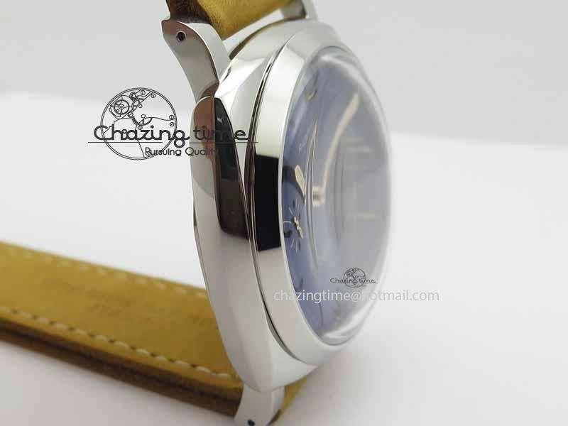 PAM690 S ZF Best Edition Blue Dial On Brown Leather Strap P.3000 Super Clone ( Sapphire ) Fashionable 8449