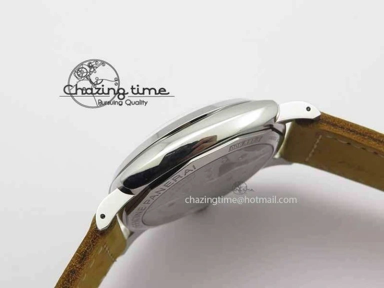 PAM690 S ZF Best Edition Blue Dial On Brown Leather Strap P.3000 Super Clone ( Sapphire ) Fashionable 8449