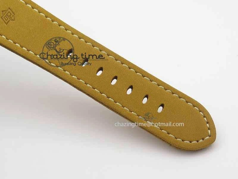 PAM690 S ZF Best Edition Blue Dial On Brown Leather Strap P.3000 Super Clone ( Sapphire ) Fashionable 8449