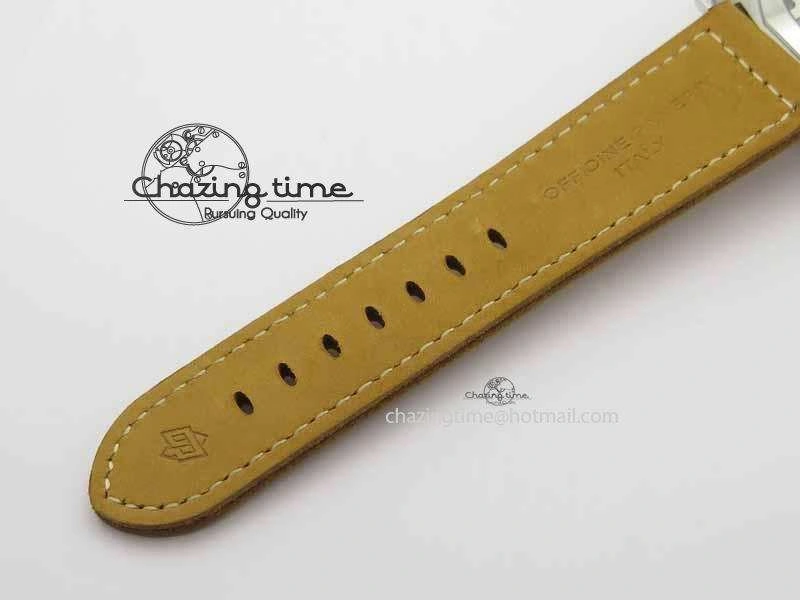 PAM690 S ZF Best Edition Blue Dial On Brown Leather Strap P.3000 Super Clone ( Sapphire ) Fashionable 8449