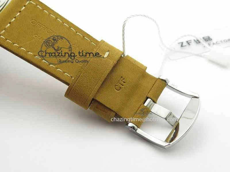 PAM690 S ZF Best Edition Blue Dial On Brown Leather Strap P.3000 Super Clone ( Sapphire ) Fashionable 8449
