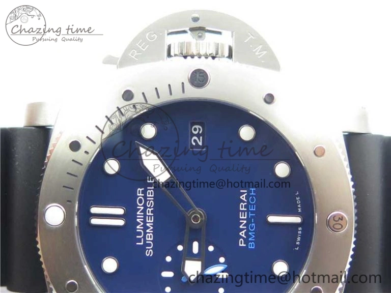 PAM692 T Titanium VSF 1:1 Best Edition on Black Rubber Strap P.9010 Super Clone (Free Nylon Strap) Snug 8410