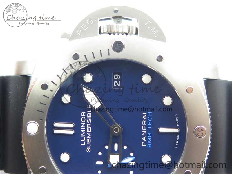 PAM692 T Titanium VSF 1:1 Best Edition on Black Rubber Strap P.9010 Super Clone (Free Nylon Strap) Snug 8410