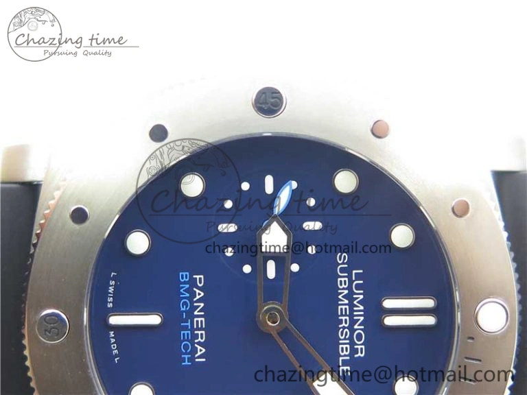 PAM692 T Titanium VSF 1:1 Best Edition on Black Rubber Strap P.9010 Super Clone (Free Nylon Strap) Snug 8410