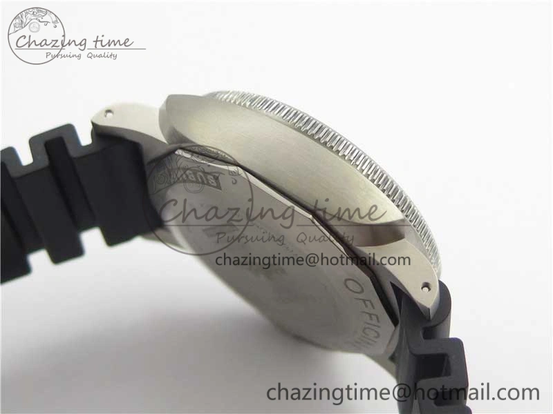 PAM692 T Titanium VSF 1:1 Best Edition on Black Rubber Strap P.9010 Super Clone (Free Nylon Strap) Snug 8410