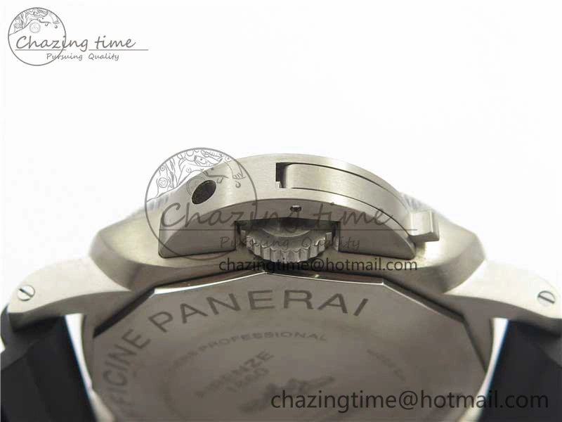 PAM692 T Titanium VSF 1:1 Best Edition on Black Rubber Strap P.9010 Super Clone (Free Nylon Strap) Snug 8410