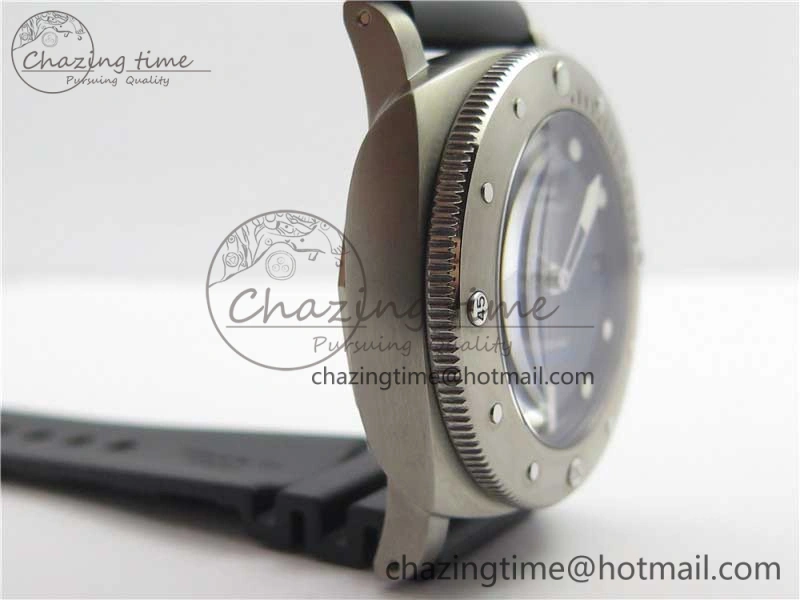 PAM692 T Titanium VSF 1:1 Best Edition on Black Rubber Strap P.9010 Super Clone (Free Nylon Strap) Snug 8410
