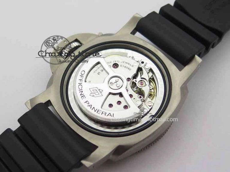 Thermal PAM692 T Titanium XF Best Edition Blue Dial On Black Rubber Strap P. 8450