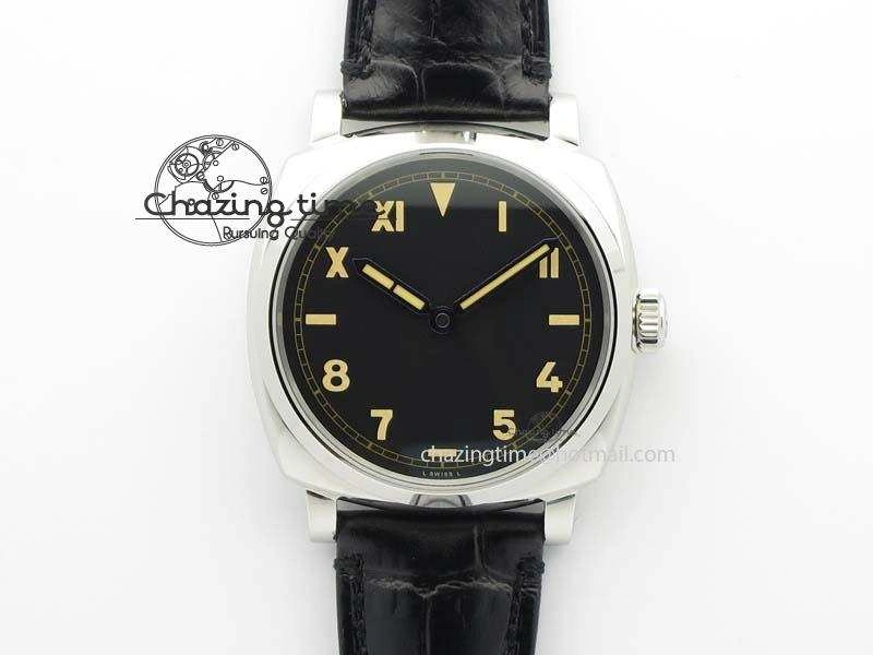 Trendsetting PAM718 S XF Best Edition Black California Dial On Black Leather Strap P. 8465