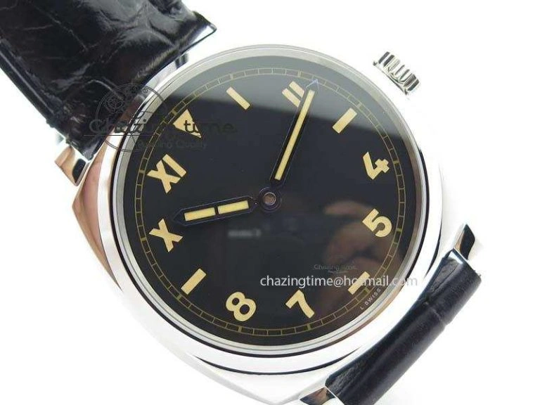 Trendsetting PAM718 S XF Best Edition Black California Dial On Black Leather Strap P. 8465
