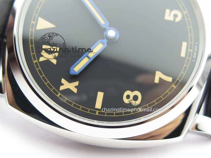 Trendsetting PAM718 S XF Best Edition Black California Dial On Black Leather Strap P. 8465