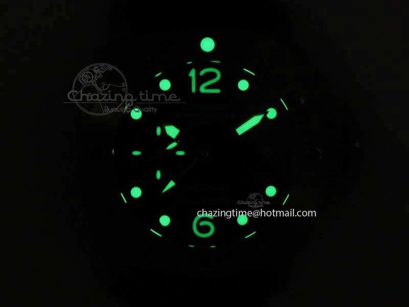 Breathable PAM719 S Titanium “Pole2Pole ” V6F 1:1 Best Edition On Black Rubber Strap P.9001 Super Clone 8474