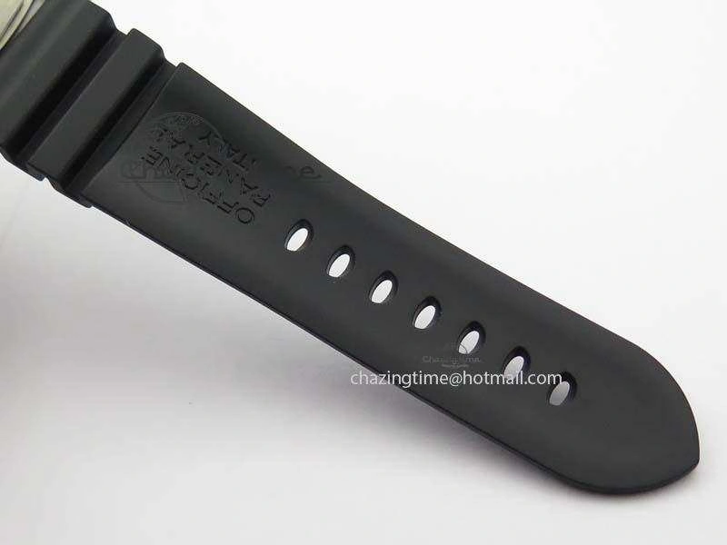 Breathable PAM719 S Titanium “Pole2Pole ” V6F 1:1 Best Edition On Black Rubber Strap P.9001 Super Clone 8474