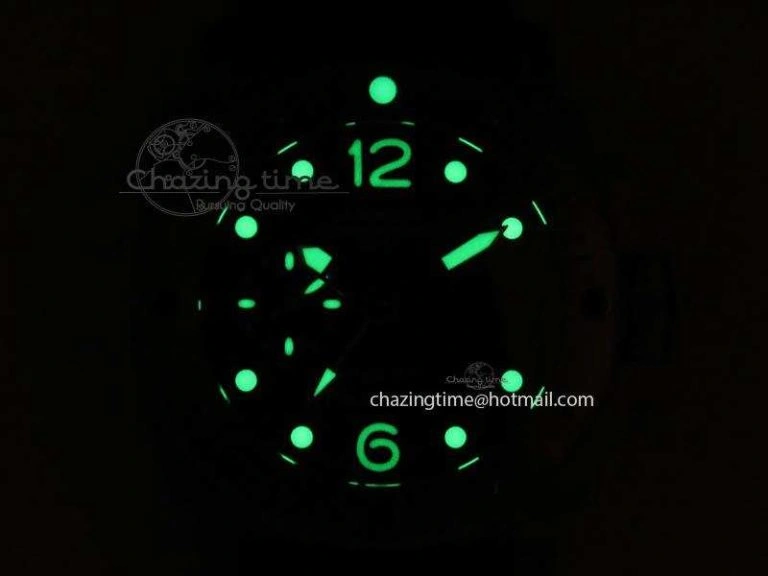 PAM719 S Titanium “Pole2Pole ” VSF 1:1 Best Edition On Black Rubber Strap P.9001 Super Clone EasyMatch 8443