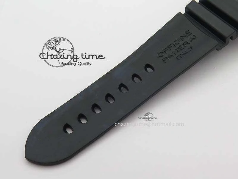 PAM719 S Titanium “Pole2Pole ” VSF 1:1 Best Edition On Black Rubber Strap P.9001 Super Clone EasyMatch 8443