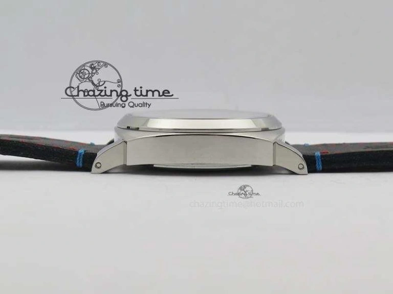 Flexible PAM724 S ZF 1:1 Best Edition “Oracle Team USA 8 Days Acciaio” On Black Leather Strap P5000 Clone 8467
