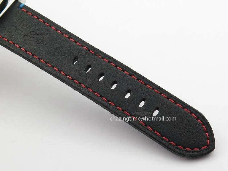 Flexible PAM724 S ZF 1:1 Best Edition “Oracle Team USA 8 Days Acciaio” On Black Leather Strap P5000 Clone 8467