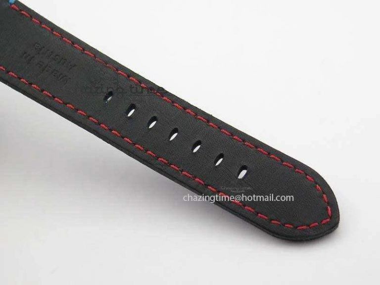 Flexible PAM724 S ZF 1:1 Best Edition “Oracle Team USA 8 Days Acciaio” On Black Leather Strap P5000 Clone 8467