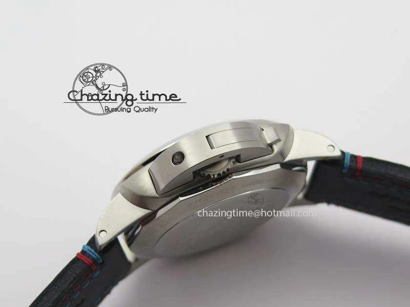 Cozy PAM727 S America’s Cup SF 1:1 Best Edition On Thick Black Leather Strap P 8476