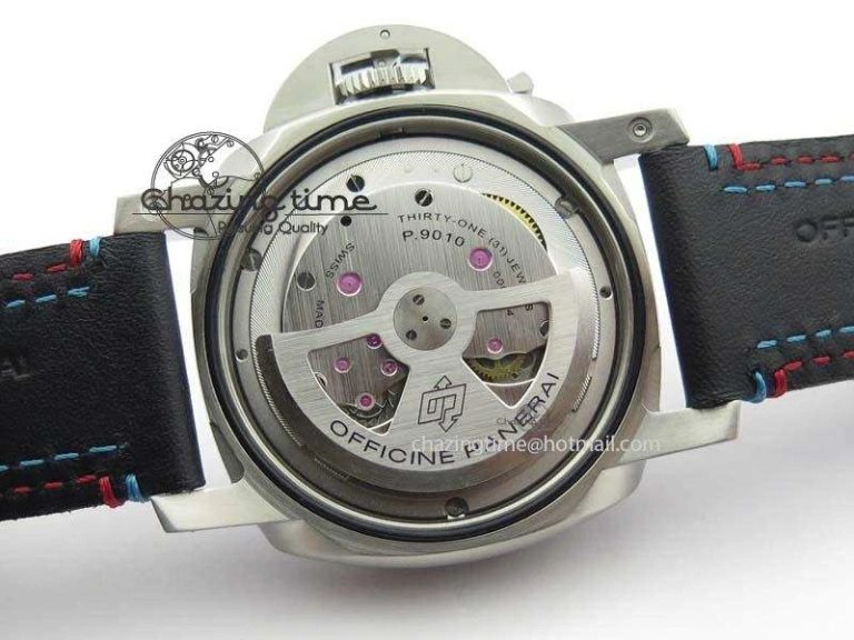 Cozy PAM727 S America’s Cup SF 1:1 Best Edition On Thick Black Leather Strap P 8476