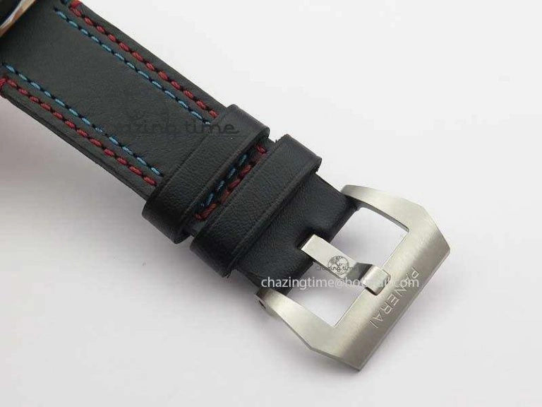 Cozy PAM727 S America’s Cup SF 1:1 Best Edition On Thick Black Leather Strap P 8476