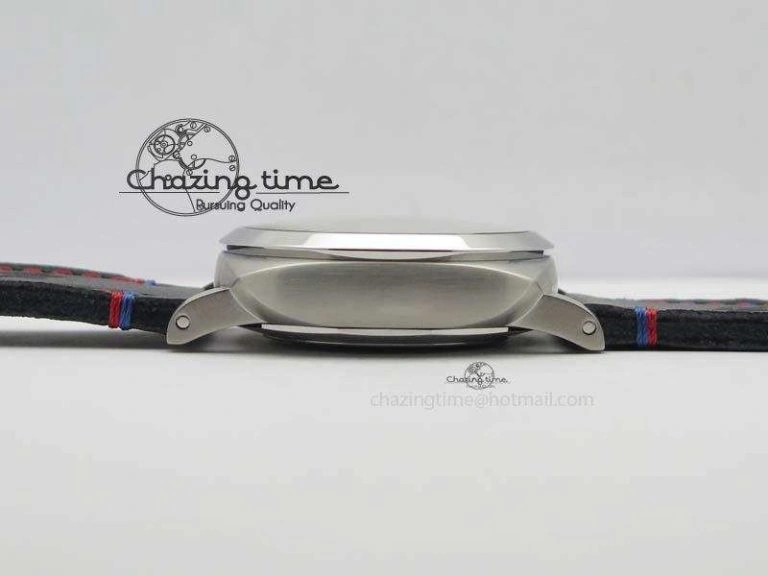 PAM727 T America’s Cup V6F 1:1 Best Edition On Thick Black Leather Strap P Upgraded 8478