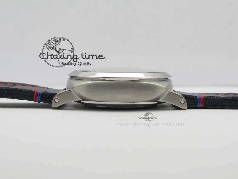 PAM727 T America’s Cup V6F 1:1 Best Edition On Thick Black Leather Strap P Upgraded 8478
