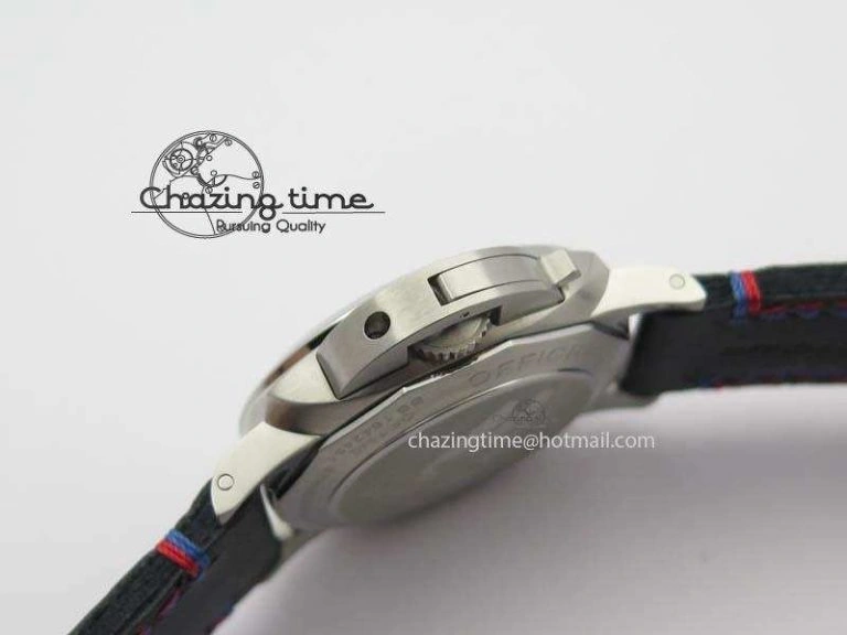 PAM727 T America’s Cup V6F 1:1 Best Edition On Thick Black Leather Strap P Upgraded 8478