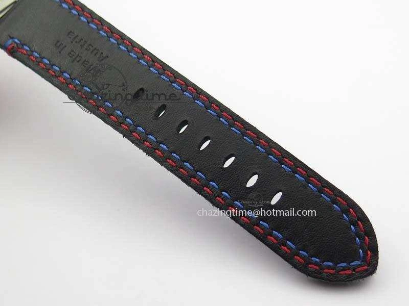 PAM727 T America’s Cup V6F 1:1 Best Edition On Thick Black Leather Strap P Upgraded 8478