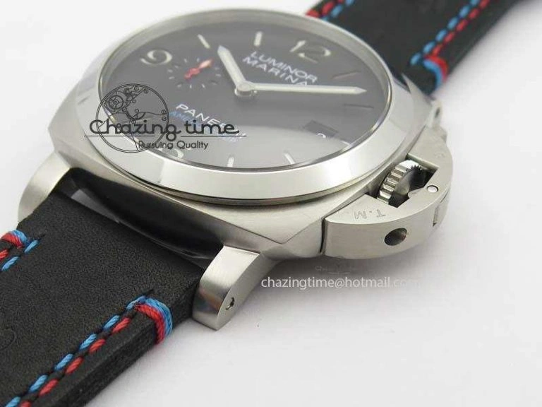 PAM727 T America’s Cup ZF 1:1 Best Edition On Thick Black Leather Strap P Premium 8468