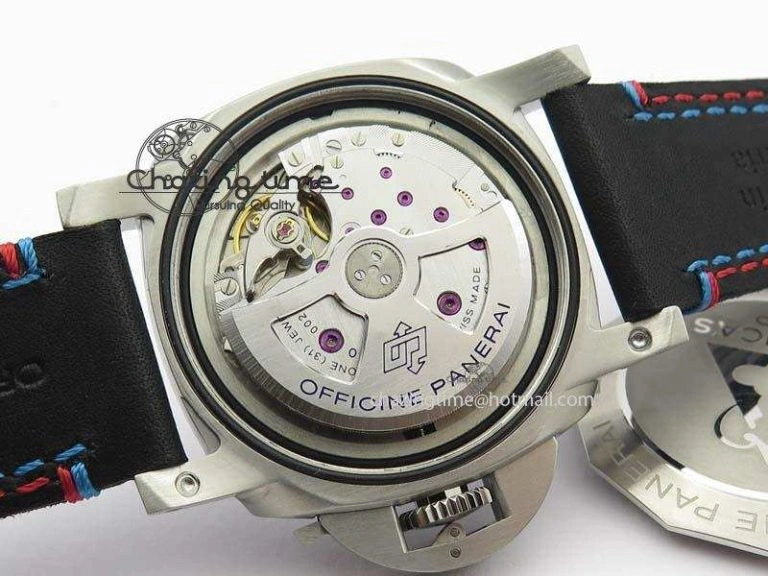 PAM727 T America’s Cup ZF 1:1 Best Edition On Thick Black Leather Strap P Premium 8468