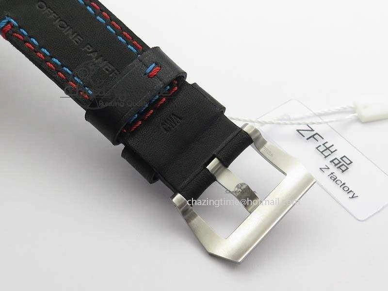 PAM727 T America’s Cup ZF 1:1 Best Edition On Thick Black Leather Strap P Premium 8468