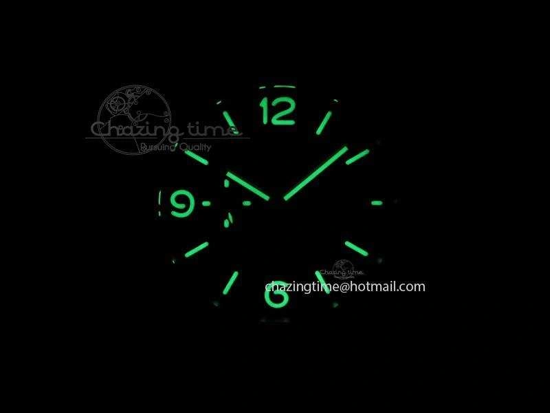 Reliable PAM732 S SF 1:1 Best Edition On Thick Black Leather Strap P 8477