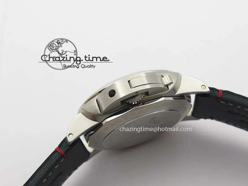 Reliable PAM732 S SF 1:1 Best Edition On Thick Black Leather Strap P 8477
