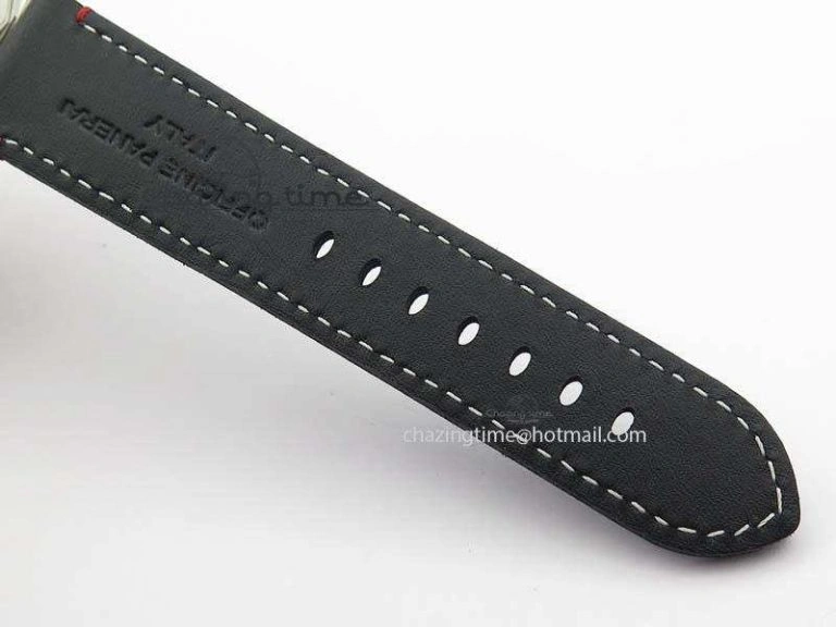 Reliable PAM732 S SF 1:1 Best Edition On Thick Black Leather Strap P 8477